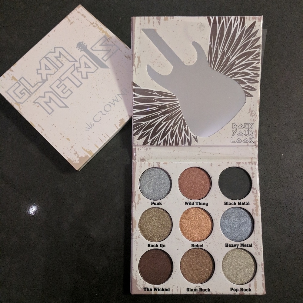 CROWN PRO Glam Metals Palette
